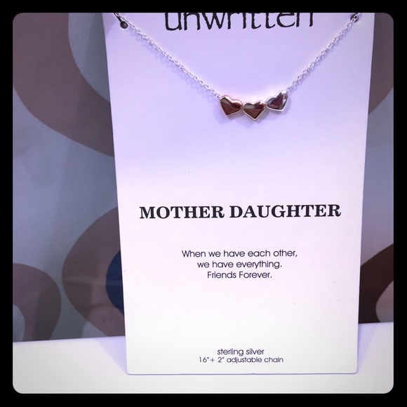 Beautiful Mother Daughter Necklace 